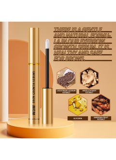 W3W Eyebrow Serum, W3W Eyebrow Growth Serum, Eyebrow Serum for Boost Lash Growth Serum, Advanced Formula for Longer, Fuller, and Thicker Lashes, 3 ML (Golden)  - Image 3