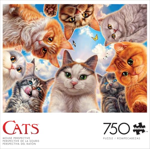 Buffalo Games Mouse Perspective 750 Piece Jigsaw Puzzle for Adults Challenging Puzzle Perfect for Game Nights Finished Size is 24 x 18 - Image 5