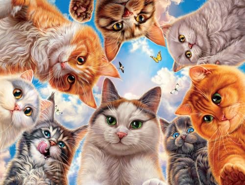 Buffalo Games Mouse Perspective 750 Piece Jigsaw Puzzle for Adults Challenging Puzzle Perfect for Game Nights Finished Size is 24 x 18 - Image 1