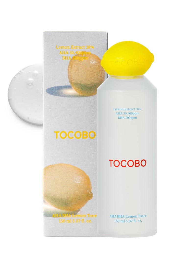 Tocobo Tocobo AHA BHA Lemon Facial Toner 5.07 fl oz / 150 ml  - Image 1