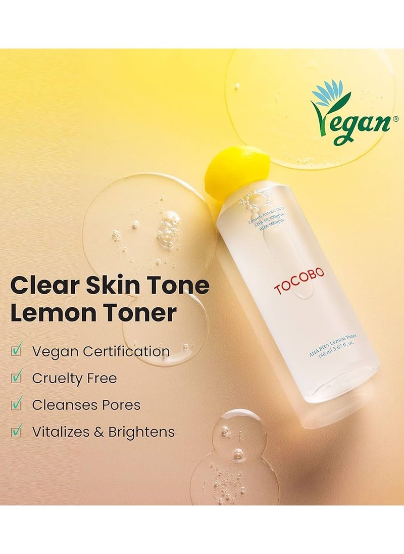 Tocobo Tocobo AHA BHA Lemon Facial Toner 5.07 fl oz / 150 ml  - Image 2
