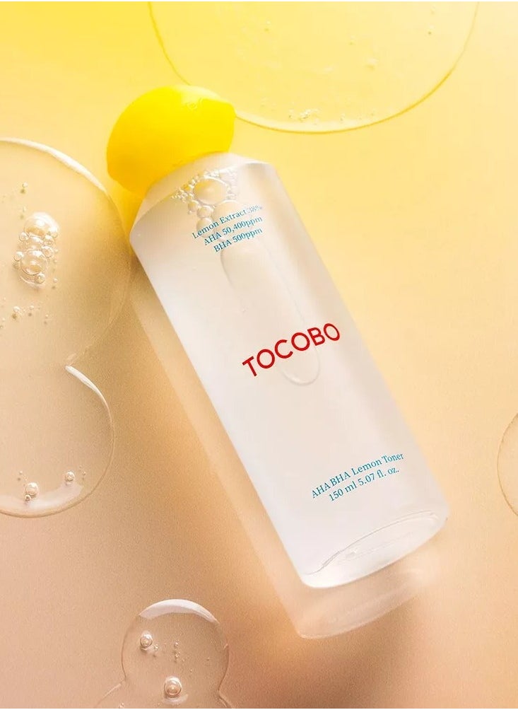 Tocobo Tocobo AHA BHA Lemon Facial Toner 5.07 fl oz / 150 ml  - Image 3