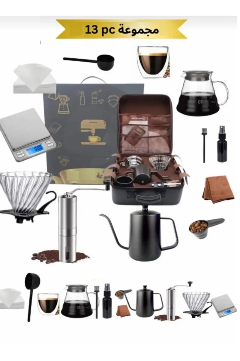 Doppio 13-Piece V60 Coffee Set - Image 1