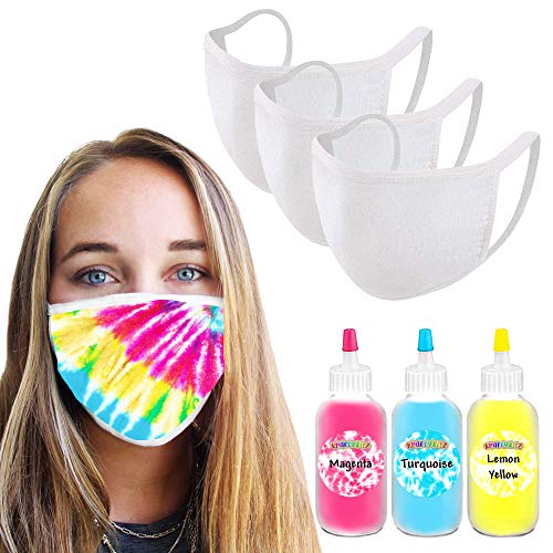 Perfect Stix Tie Dye Mask Kit - DIY Back to School Tie Dye Masks, 1 Neon Kit - Image 2