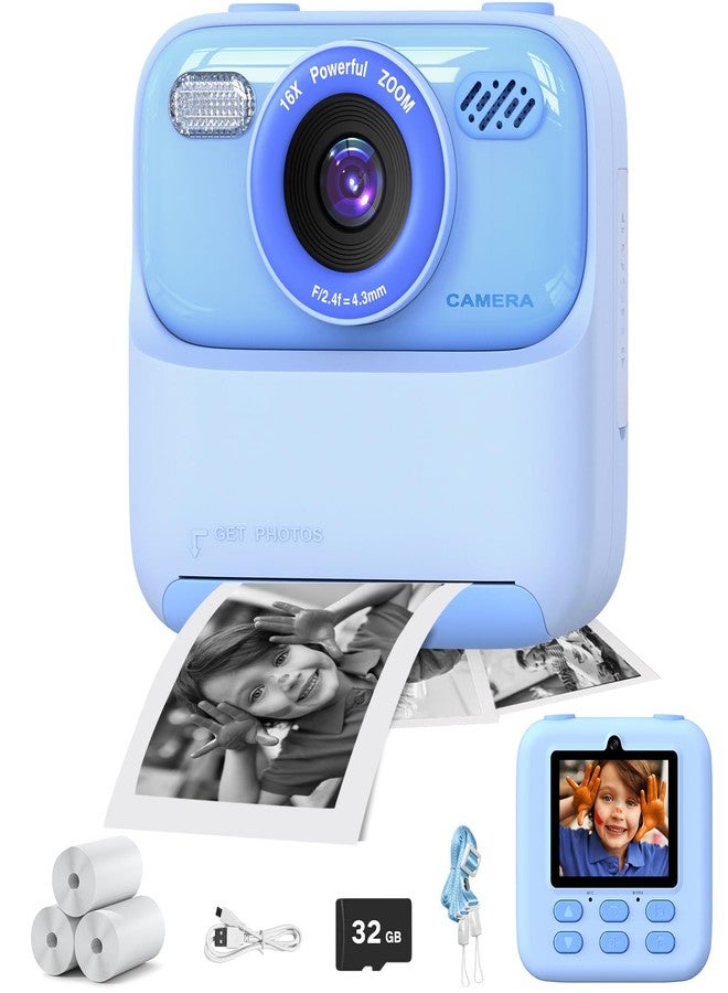 masterbee Instant Camera, Children's Camera Birthday Gifts for Girls and Boys, Digital Camera Children's Toy, 1080P HD Video, Gift Girls, Gift Boys 3 to 12 Years - Image 1