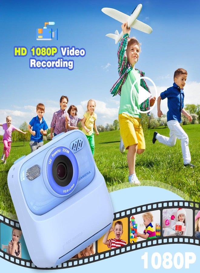 masterbee Instant Camera, Children's Camera Birthday Gifts for Girls and Boys, Digital Camera Children's Toy, 1080P HD Video, Gift Girls, Gift Boys 3 to 12 Years - Image 4