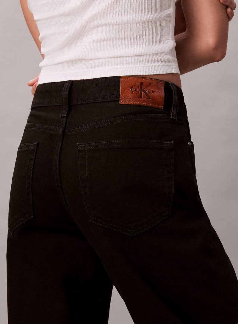 كالفن كلاين جينز بنطال جينز بنمط التسعينات بقصّة مستقيمة - Image 5