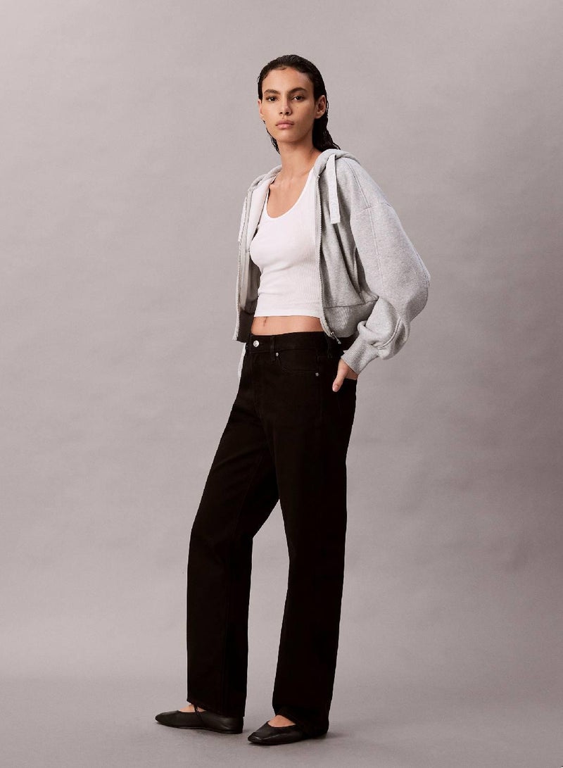 كالفن كلاين جينز بنطال جينز بنمط التسعينات بقصّة مستقيمة - Image 2