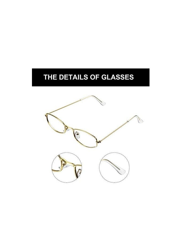 Captaintech Man Costume for Kids 100 Days of School Costume for Boys with Old Men Wig Beard Plastic Cane Glasses Suspenders and Bow Tie - Image 5