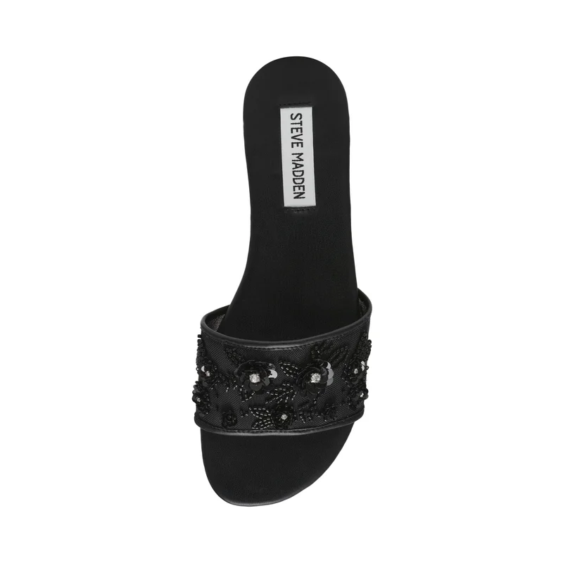 STEVE MADDEN  Miyah Black Women's Sandals for Women | Best Price UAE