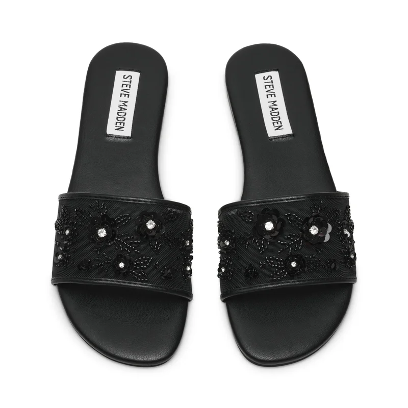 STEVE MADDEN  Miyah Black Women's Sandals for Women | Best Price UAE