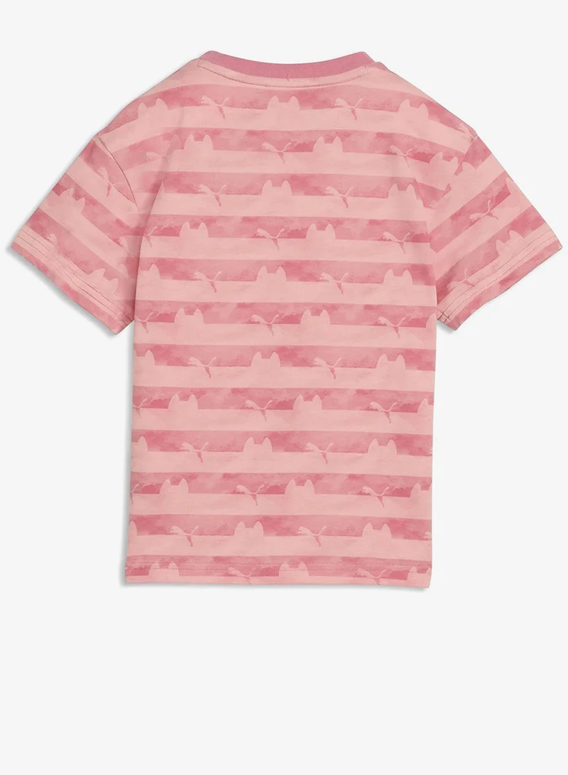 Puma Wild Pink Kids Gabby’S Dollhouse Relaxed AOP T-Shirt for Women | Best Price UAE