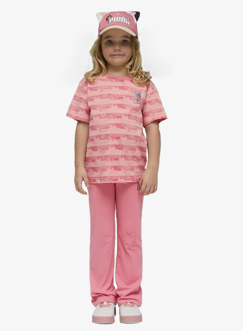 Puma Wild Pink Kids Gabby’S Dollhouse Relaxed AOP T-Shirt for Women | Best Price UAE