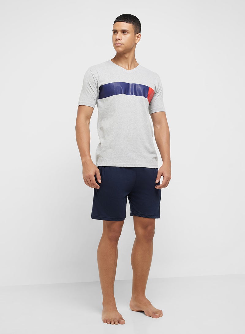 Seventy Five Nightwear T-Shirt & Shorts Set  - Image 5