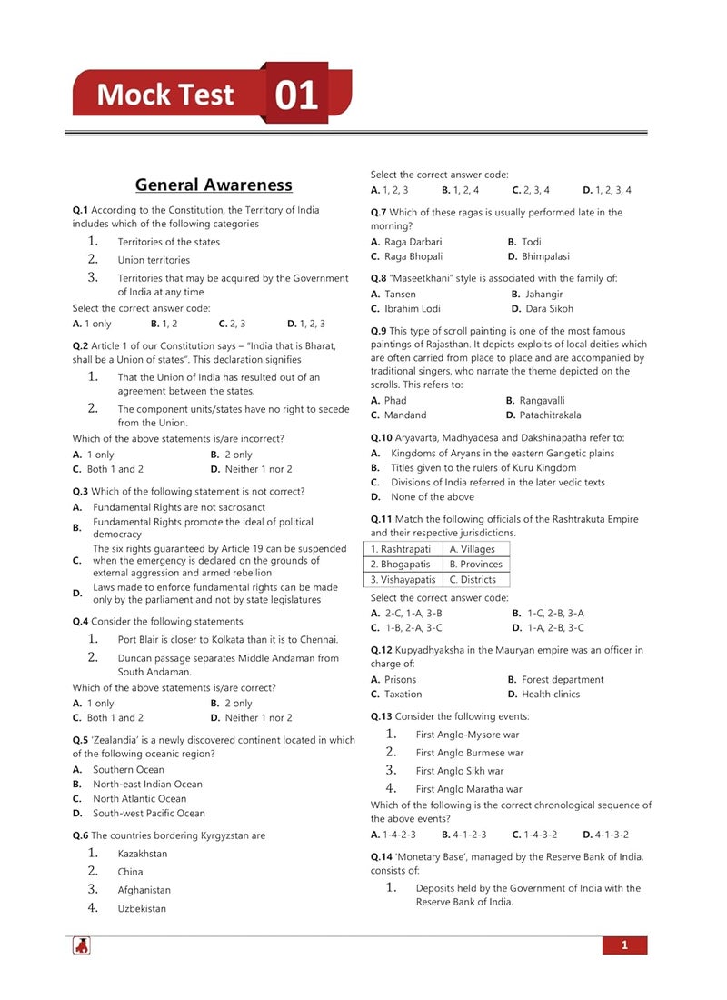 Indian Air Force (IAF) Group C (Civilian Posts) Book 2024 (English Edition) - 10 Full Length Mock Tests and 12 Sectional Tests (1300 Solved Questions) with Free Access to Online Tests  - Image 5