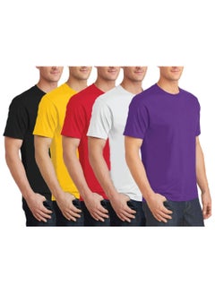 5 Pack-Black/Yellow/Red/Purple/White