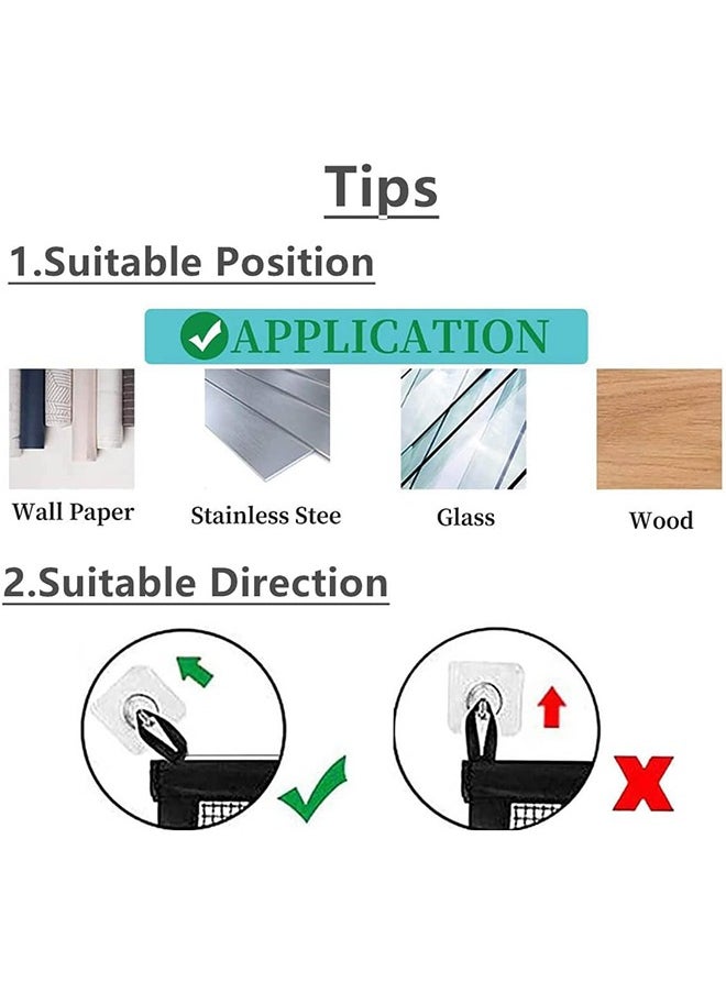 Generic Baby Gate for Stairs No Drilling- 43.3"" W x 28.3"" H Retractable Baby Gate Dog Gate for The House Mesh Baby Gate for Stair No Drill Pet Gate Puppy Gate for Stairs & Doorways (43.3"" x 28.3""), Black  - Image 5