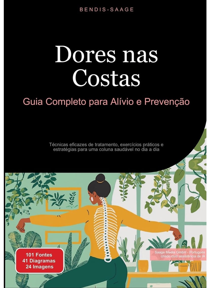 Dores nas Costas: Guia Completo para Alívio e Prevenção: Técnicas eficazes de tratamento, exercícios práticos e estratégias para uma coluna saudável no dia a dia 