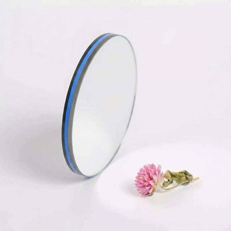 Round Acrylic Mirrors: 14-Piece 20 Cm Silver Shatterproof Self-Adhesive Set - Crystal-Clear Reflection Versatile Decor For Home Kitchen Bedroom Wedding Event Diy Enthusiasts - Image 2