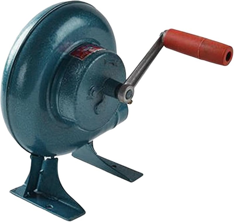 Manual Hand Crank Blower For Blacksmithing And Forge Flame Fan Black - Image 1