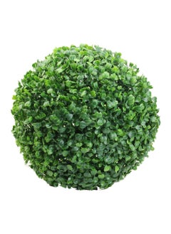 Firstly Firstly Artificial Topiary Leaf Effect Grass Ball 30cm Green 