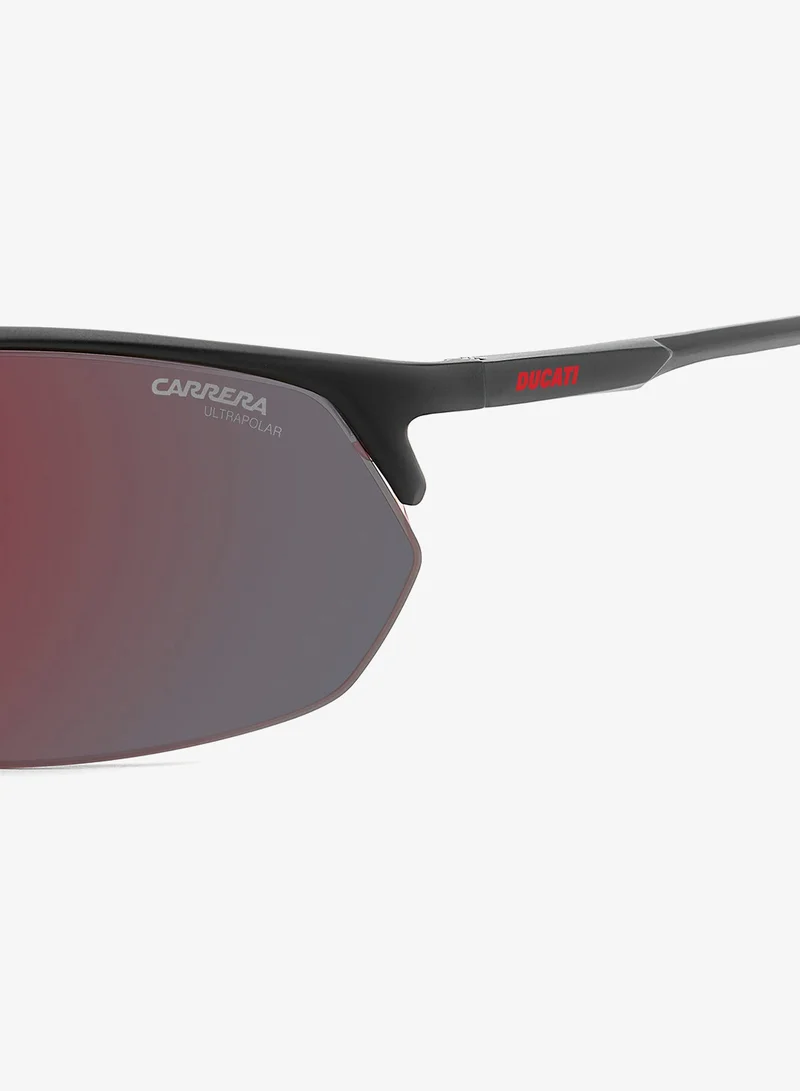 Carrera  CARRERA DUCATI CARDUC 064/S Sunglasses Black Rectangular  | Best Price UAE