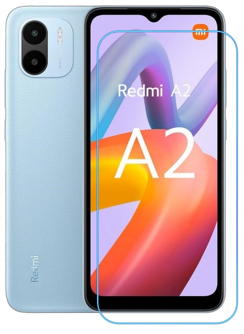 ACLIX Antistatic ESD Dustproof Premium Quality High Definition Clear Tempered Glass Screen Protector Designed For Xiaomi Redmi A2+ - Image 1