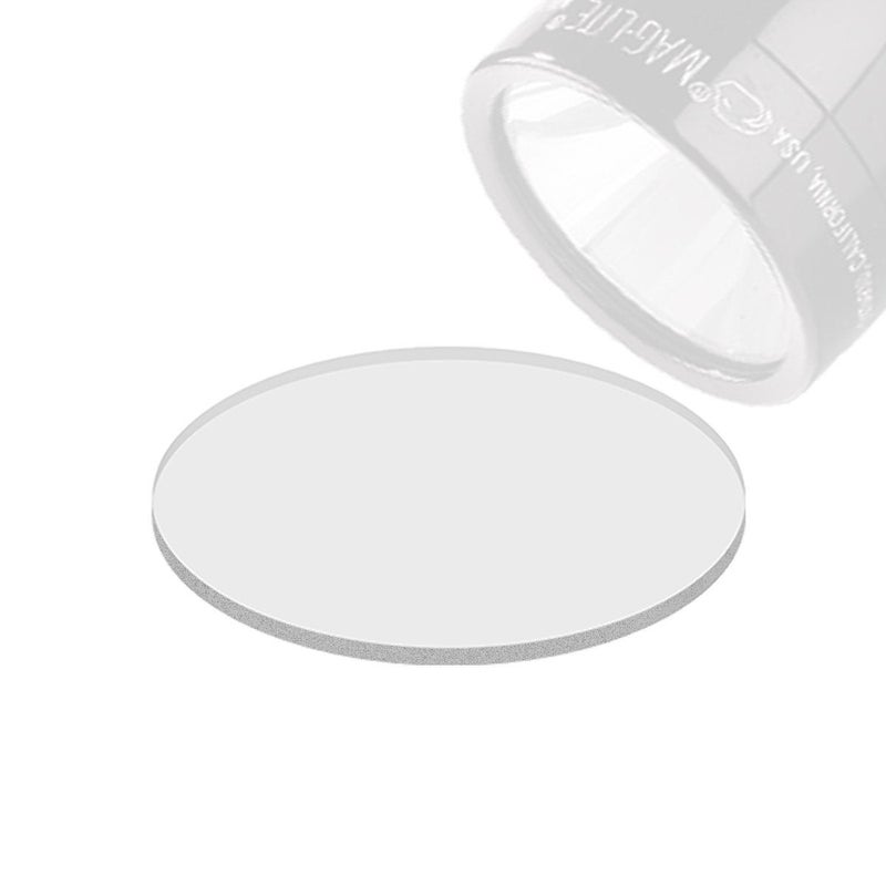 Weltool Glass Lens fit Maglite C or D Cell Full Size Flashlights Upgrade Tempered Glass Lens Shatterproof and UltraClear2 Lenses