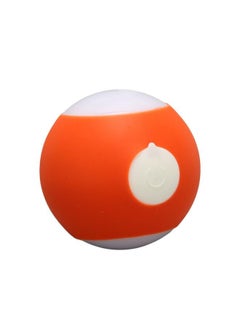 NIBEMINENT Interactive Cat Toys Ball Relieve Boredom Bite Resistant Electric Automatic Moving Bouncing Rolling with Feather Orange  - Image 5