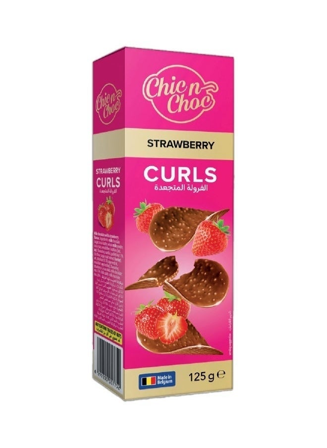 Chic n Choc Strawberry Chocolate Curls, Belgium 