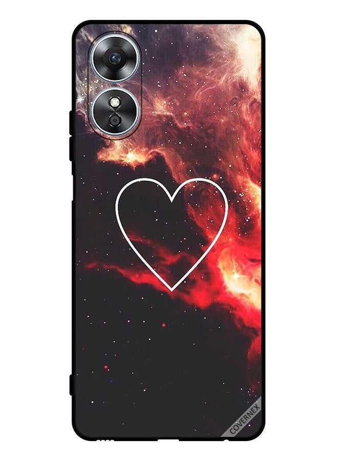 Covernex Protective Case Cover For Oppo A17 Heart In Space - Image 1