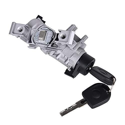 RLP Ignition Switch Lock Cylinder Compatible with Audi A3 Volkswagen VW Golf Jetta Passat Tiguan Replaces 1K0905851B +1K0905865 with Key Ignition Starter Switch Kit - Image 4