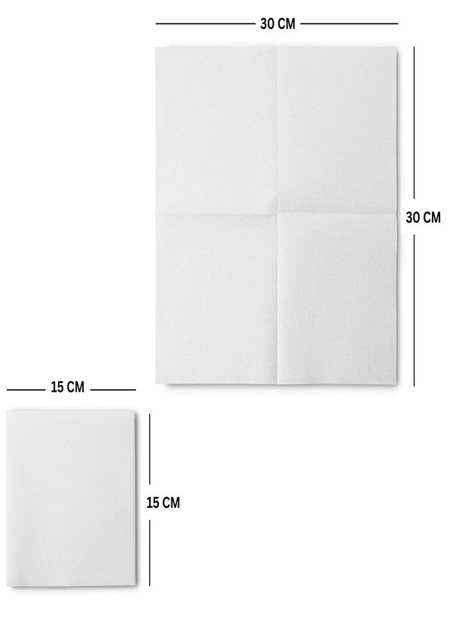 Singhal 2 Ply Tissue Paper Napkins Plain 30x30 CM - Pack of 1 (50 Pulls Per Pack, 50 Sheets) - Image 4