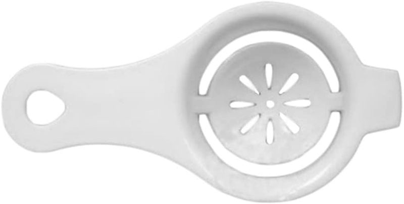 Alexvyan White Egg White Yolk Filter Separator Cooking Tool Dishwasher Safe Chef Kitchen Gadget - Image 1