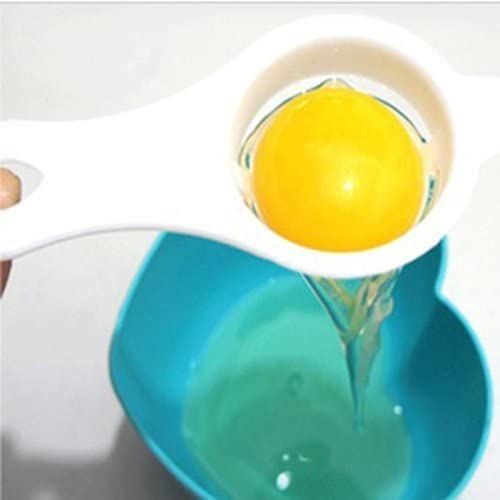 Alexvyan White Egg White Yolk Filter Separator Cooking Tool Dishwasher Safe Chef Kitchen Gadget - Image 3