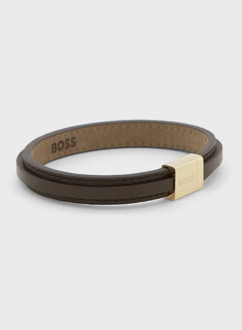 BOSS Grover Logo Bracelet