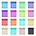 yueton 100Pack Assorted Color Small Organza Bags with Drawstring Closure 35 x 45 Organza Gift Pouches for Jewelry Wedding Favors and Party Gifts - Image 1