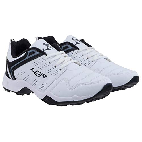 Lancer Mens INDUS-251 White Black Running Shoe - 10 UK (INDUS-251WHT-BLK-44) - Image 3