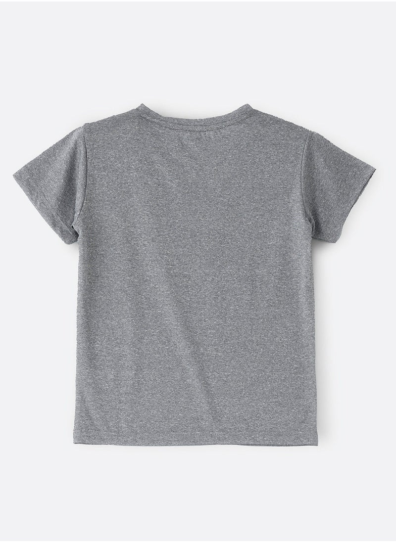 Jelliene Knit t-shirt with print  - Image 2