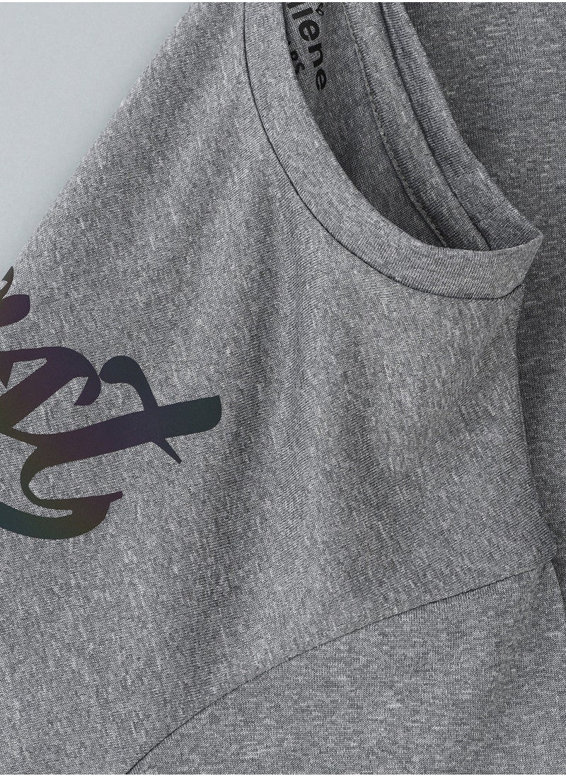 Jelliene Knit t-shirt with print  - Image 4