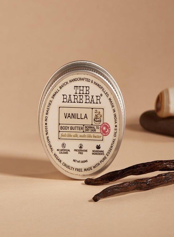 The Bare Bar Vanilla Body Butter for Dry Skin - 20gm | Intense Moisturization | Shea Butter Moisturizer with Mango Butter & Coconut Oil| No Chemicals & Parabens | For All Skin Types - Image 5