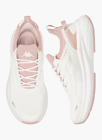 Kappa Women's Logo Print Sports Shoes with Lace-Up Closure