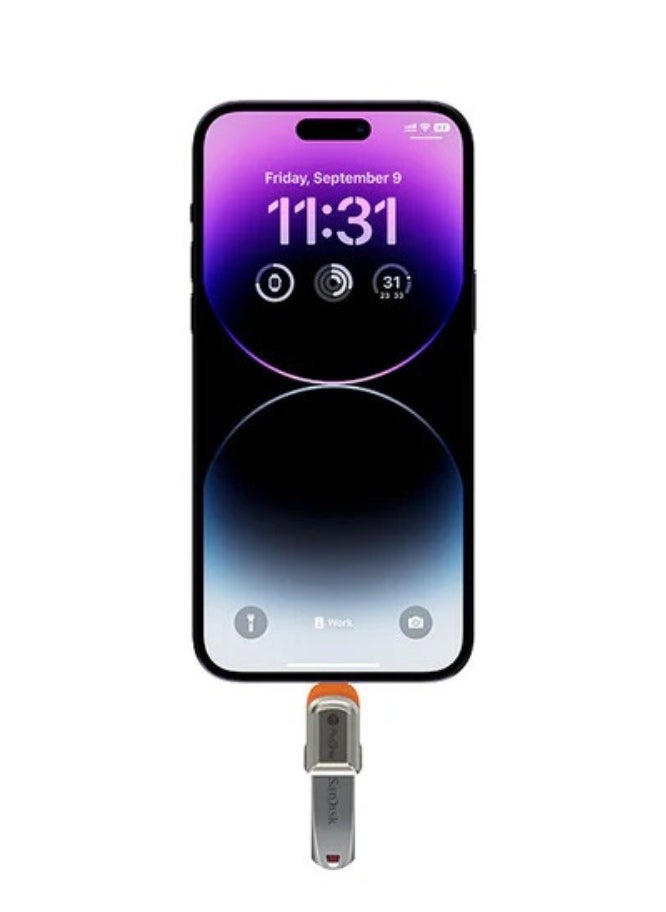 ProOne - ProOne USB 3.0 to Lightning OTG Adapter | Up to 5Gbps Fast Speed | Compatible with iPhone, iPad, USB Flash Drive, Card Reader, Camera | Aluminum Alloy, Silver - Image 1