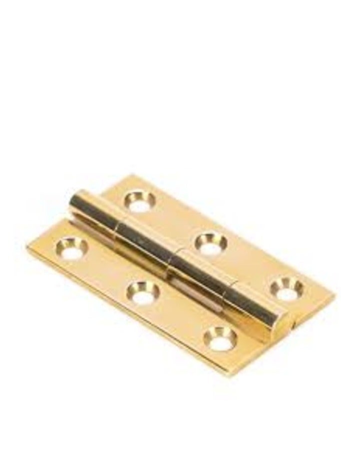 KNP KNP 2 Inch Brass Hinges with a 2mm thickness offer a durable and elegant solution for a variety of applications. - Image 2