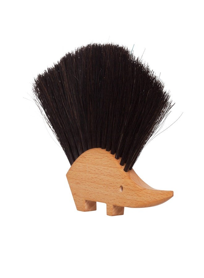 REDECKER Hedgehog Table Brush, Natural Horsehair Bristles, 4-1/2 x 5-1/2 inches, Versatile Hand Brush in a Decorative Shape - Horse Hair Brush for Table - Hedgehog Duster - Made in Germany - Image 3