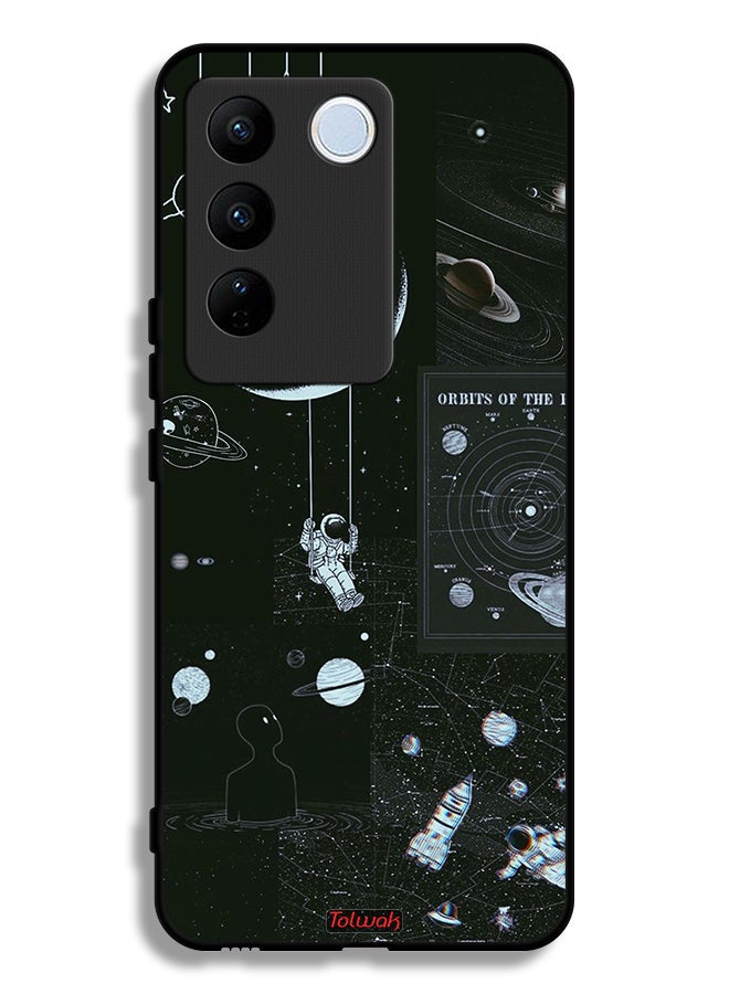 Tolwak Vivo V27 Protective Case Cover Orbits Of The Planets  - Image 1