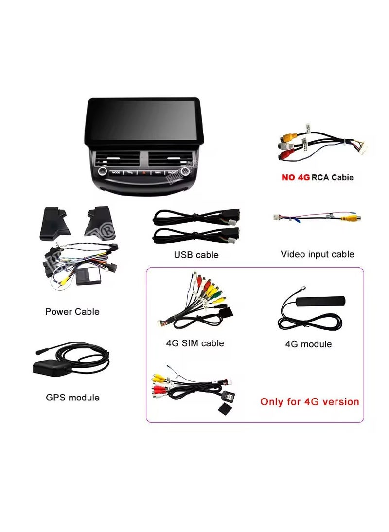 Raymos 12.3 inch Ford Car Stereo  Ford Focus 2011-2017  Android Screen Support Apple Carplay Android Auto Wireless 4GB RAM Fast Interface included 4G Wifi USB QLED ( 1280x720 ) - Image 4