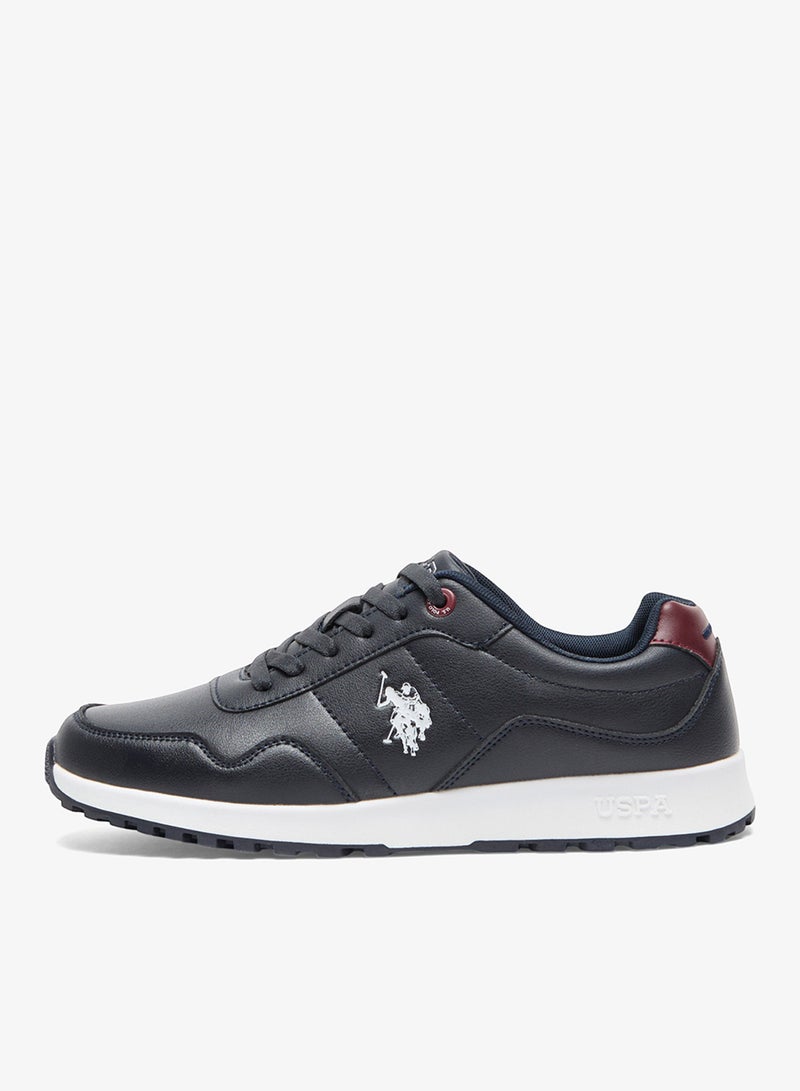 U.S. Polo Assn. Men's Navy Casual Sneakers - Classic Style Shoes with Cushioned Comfort - Image 2