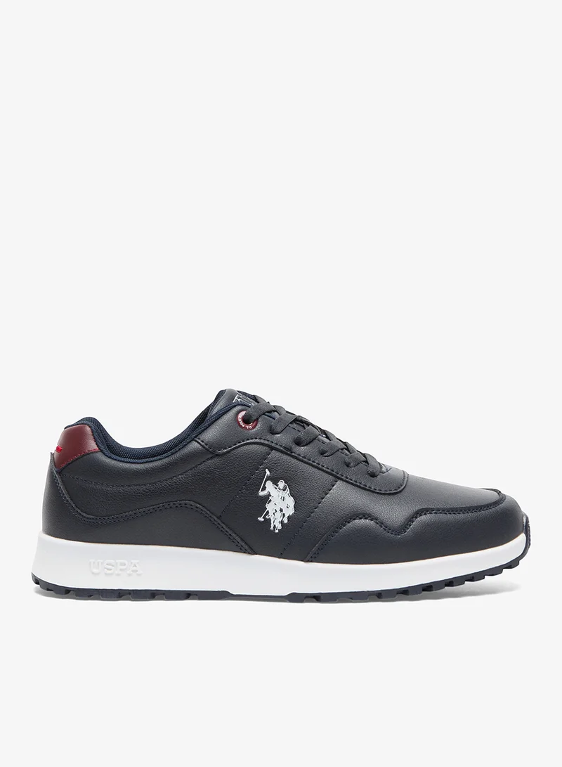 Men's Navy Casual Sneakers - Classic Style with Cushioned Comfort