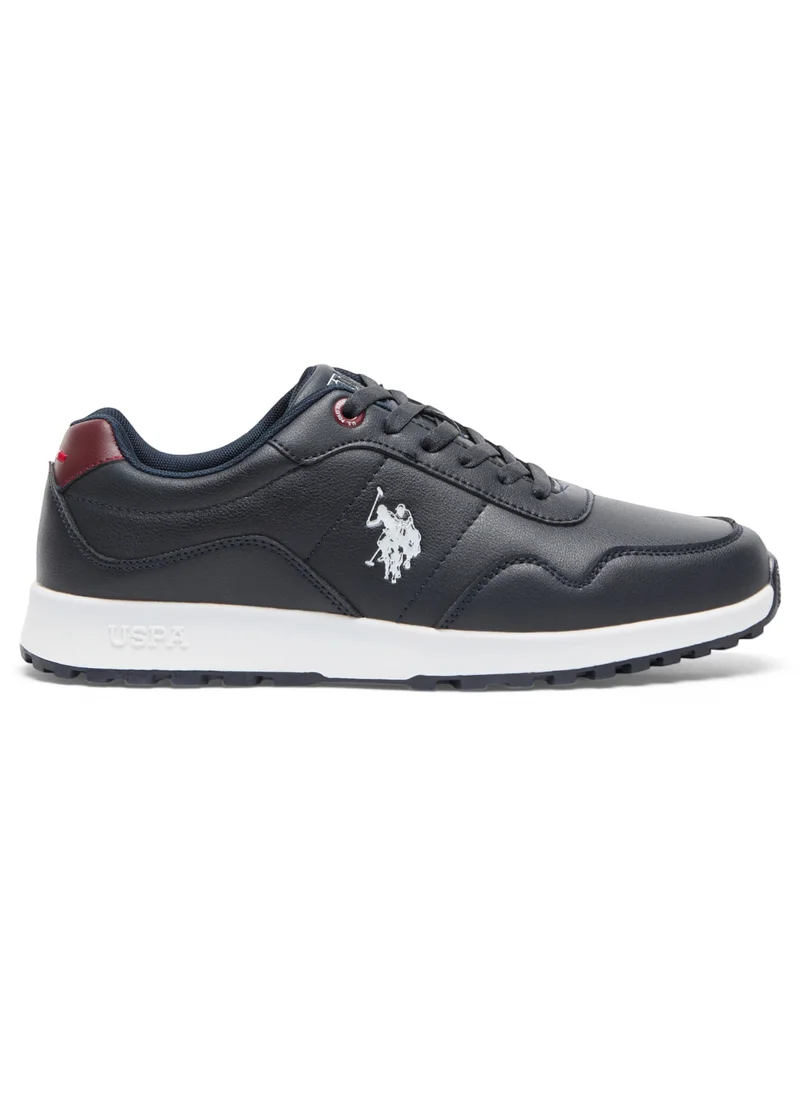 U.S. Polo Assn. Men's Navy Casual Sneakers - Classic Style with Cushioned Comfort